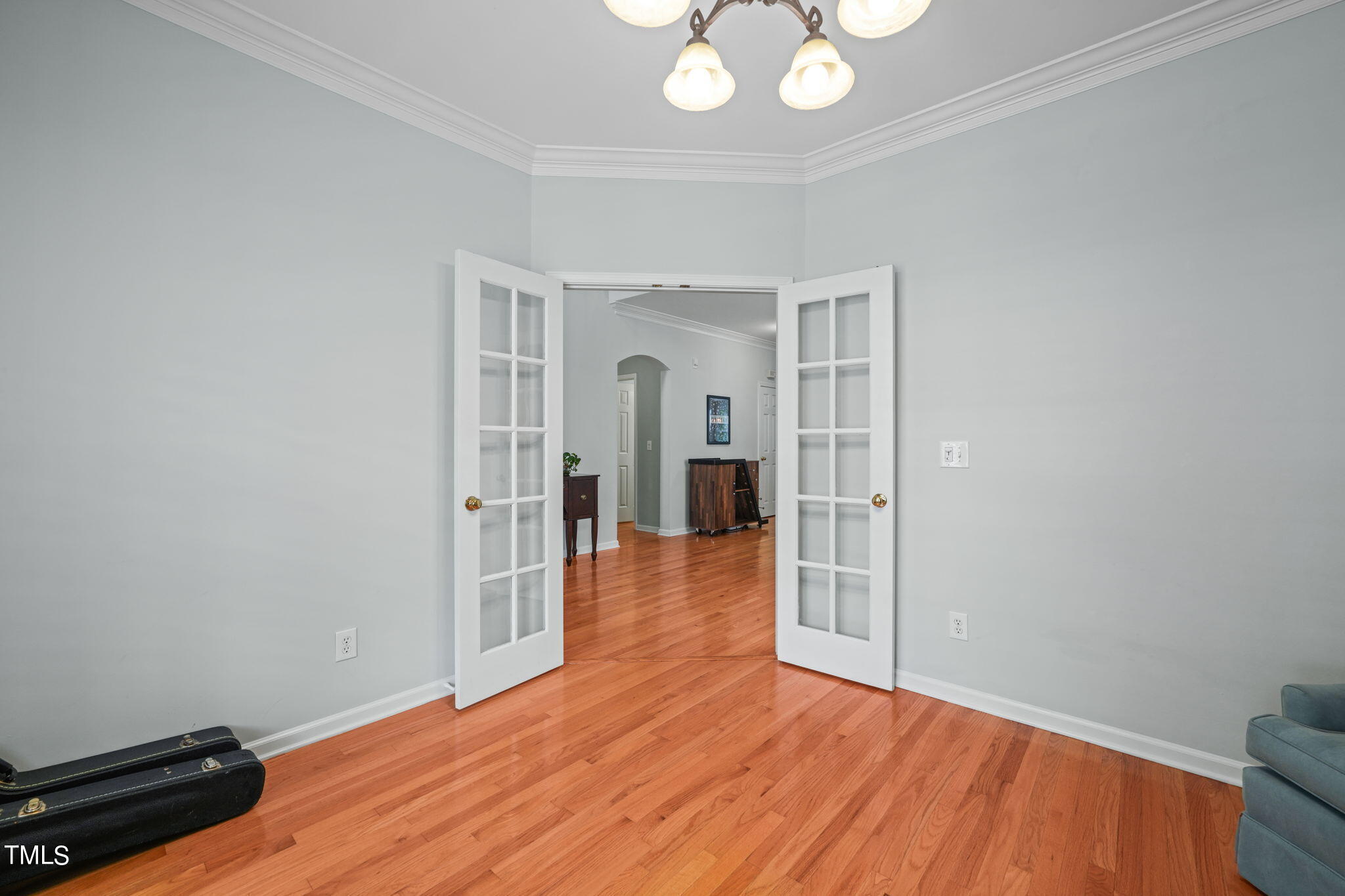 3 Piney Park Lane Durham, NC 27713 - Photo 9 of 47 wooden floor in an empty room with a window
