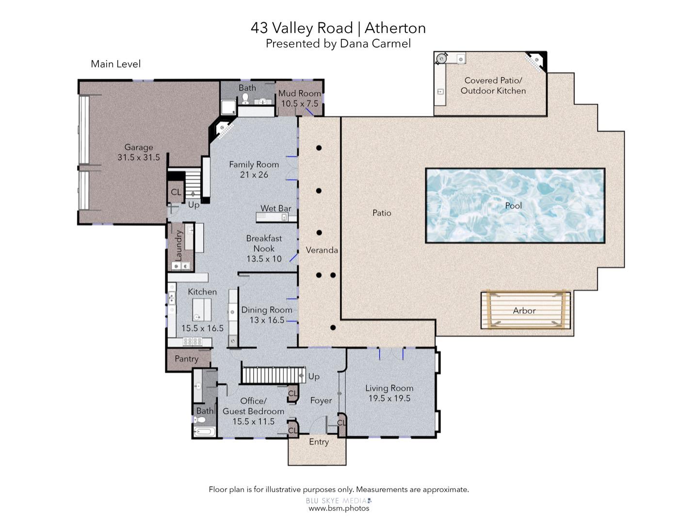 43 Valley Road Atherton, CA 94027 - Photo 33 of 34 Gallery Image 33