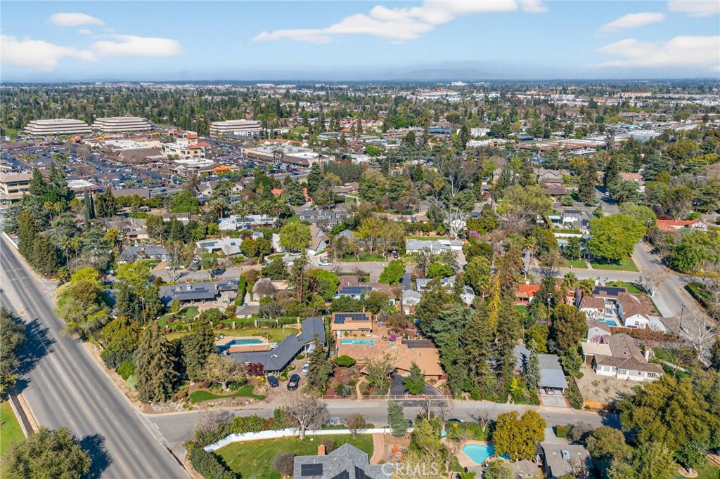 4872 N Arcade Fresno, CA 93704 - Photo 72 of 75 an aerial view of residential houses with outdoor space