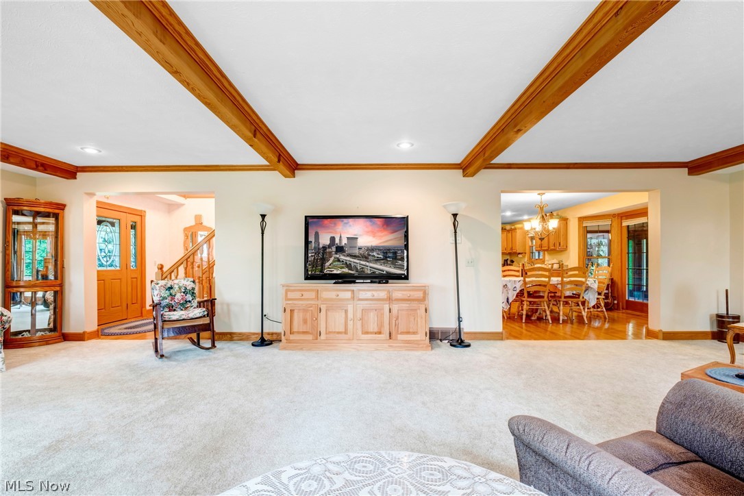 2645 Frost Road Mantua, OH 44255 - Photo 10 of 35 Another view shows the how open and spacious the room is