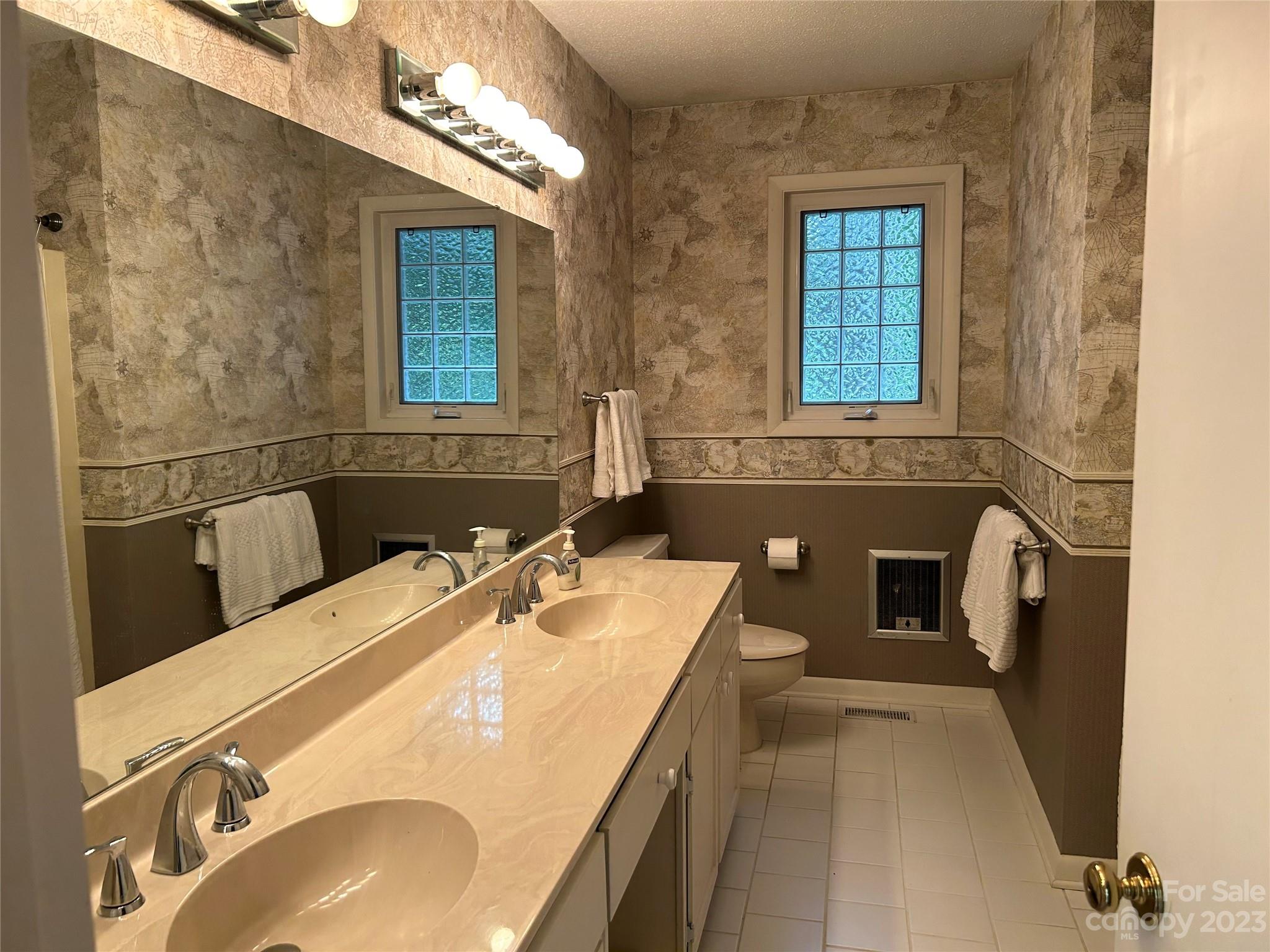 428 Brandon Road Hendersonville, NC 28739 - Photo 39 of 48 a bathroom with a sink and a mirror
