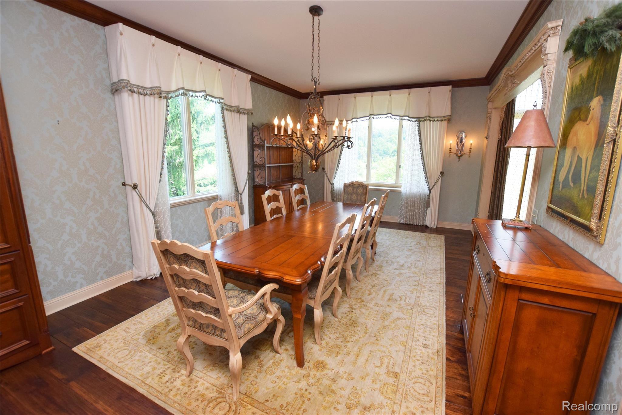11471 Sharp Road Linden, MI 48451 - Photo 6 of 38 Formal Dining Area - note detailed doorways