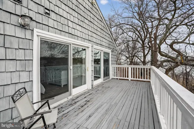 a view of a lake with a outdoor space