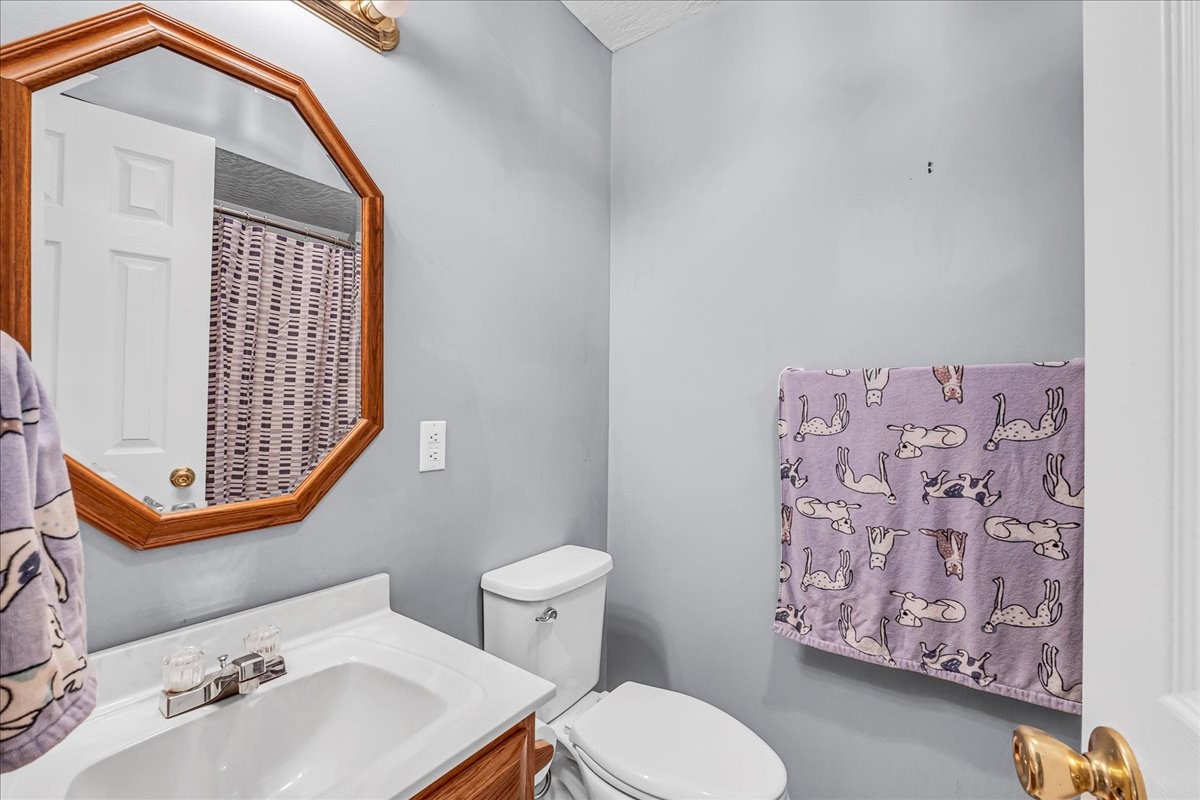 3955 River Road Baxter, TN 38544 - Photo 41 of 78 a bathroom with a toilet sink and mirror