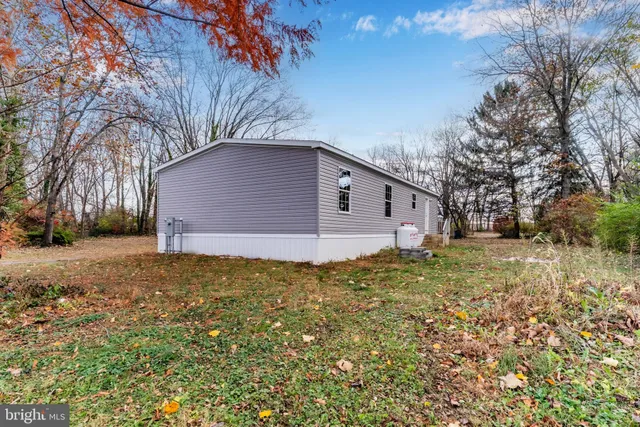 a backyard of a house