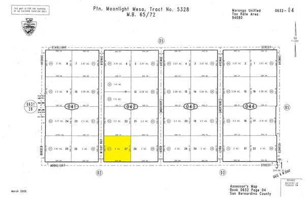 $34,000 | 62624 Moonlight Mesa Street, Joshua Tree, CA 92252