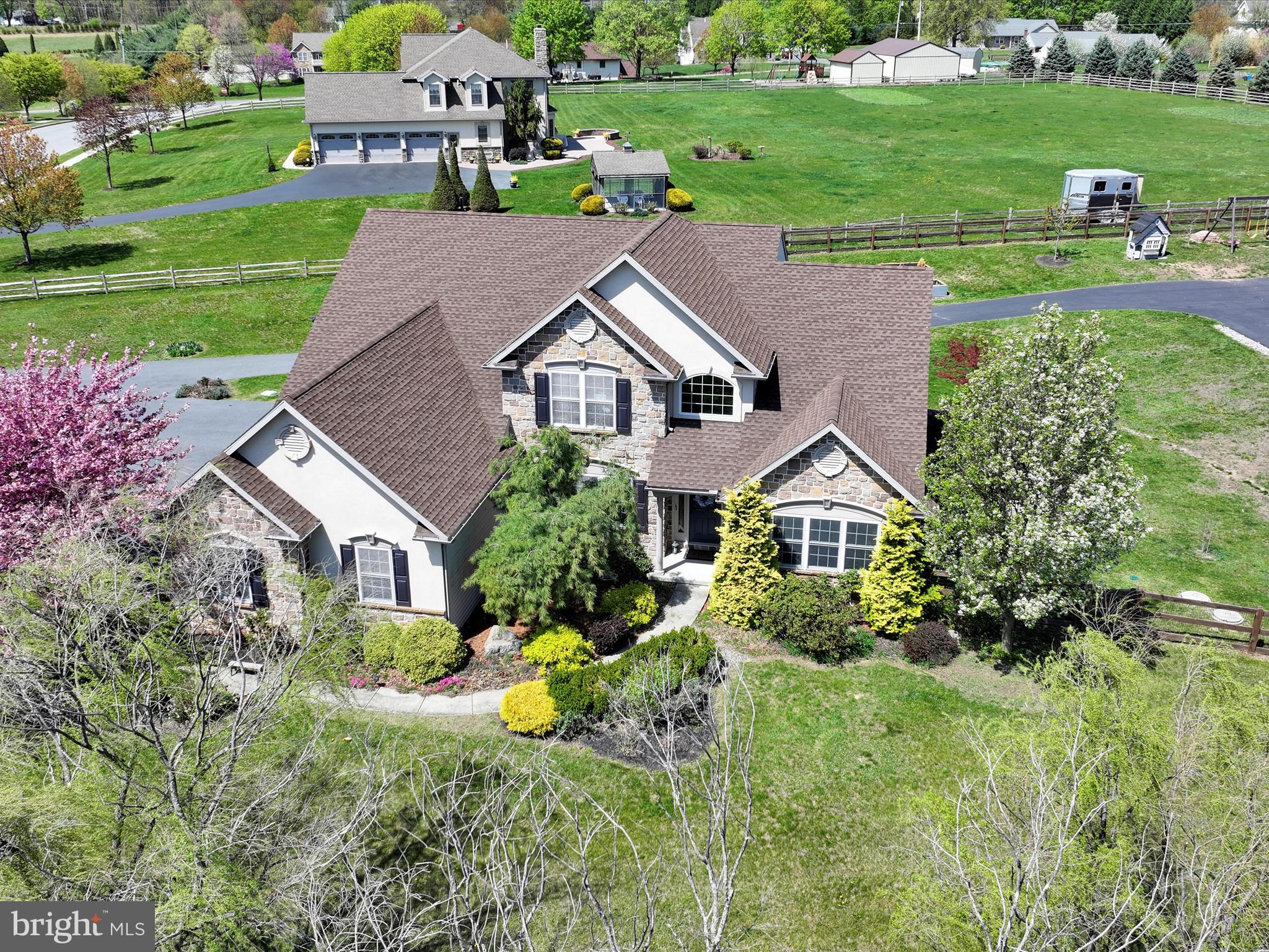 129 Robby Drive Leesport, PA 19533 - Photo 2 of 54 Front Aerial