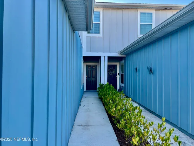a house view with a garden