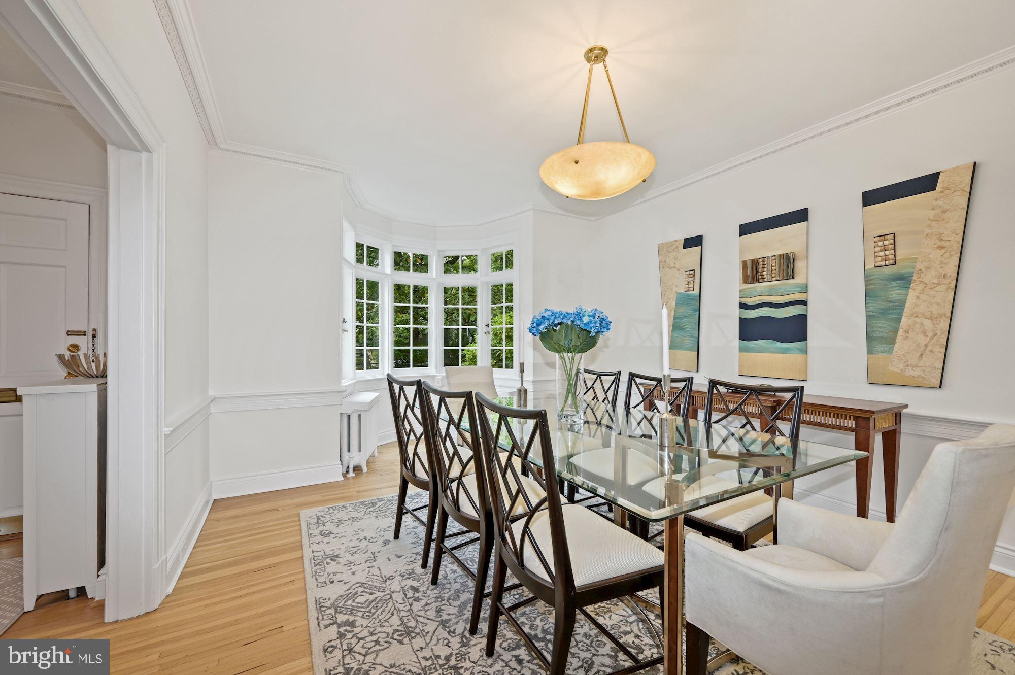 3215 Klingle Road Northwest Washington, DC 20008 - Photo 8 of 35 South Facing Dining Room