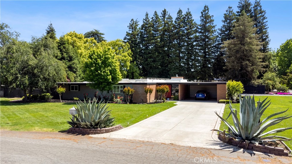 2858 Forist Lane Merced, CA 95340 - Photo 1 of 57 a front view of a house with a yard and potted plants