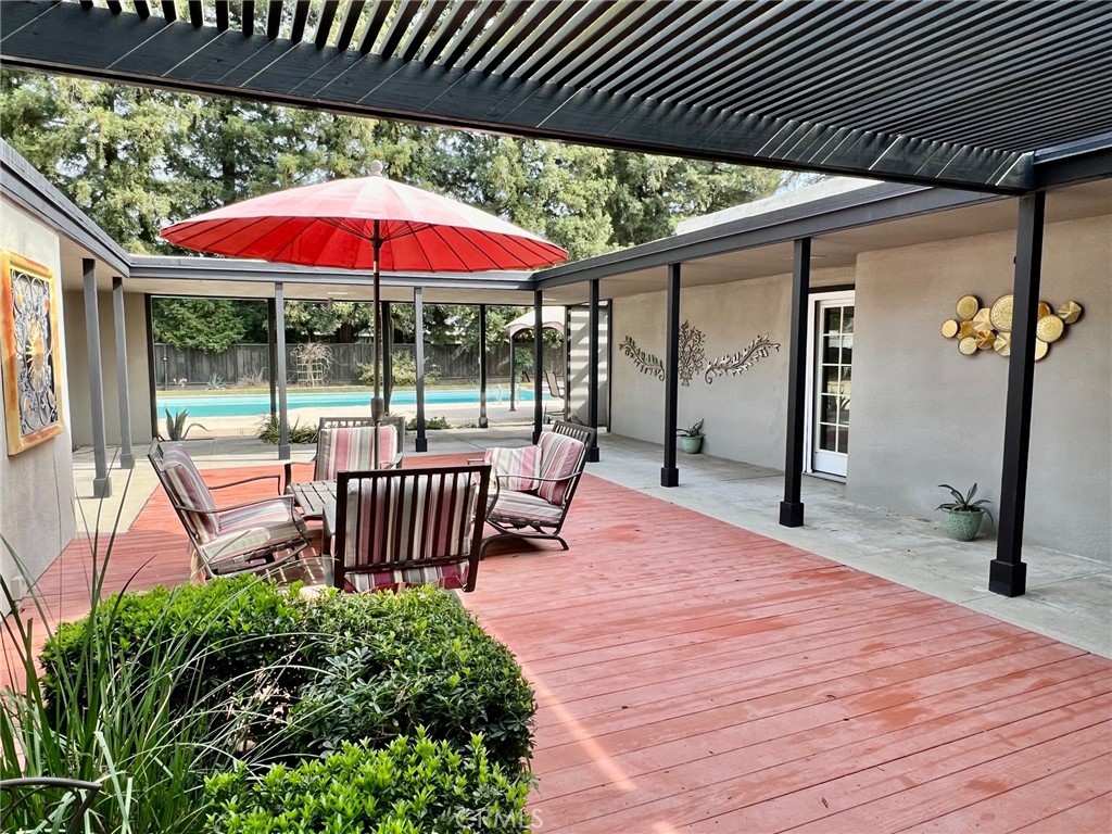 2858 Forist Lane Merced, CA 95340 - Photo 28 of 57 Large patio deck as viewed from kitchen - lots of room to entertain