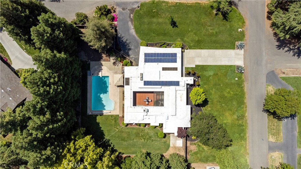 2858 Forist Lane Merced, CA 95340 - Photo 53 of 57 an aerial view of a house with a yard and garden