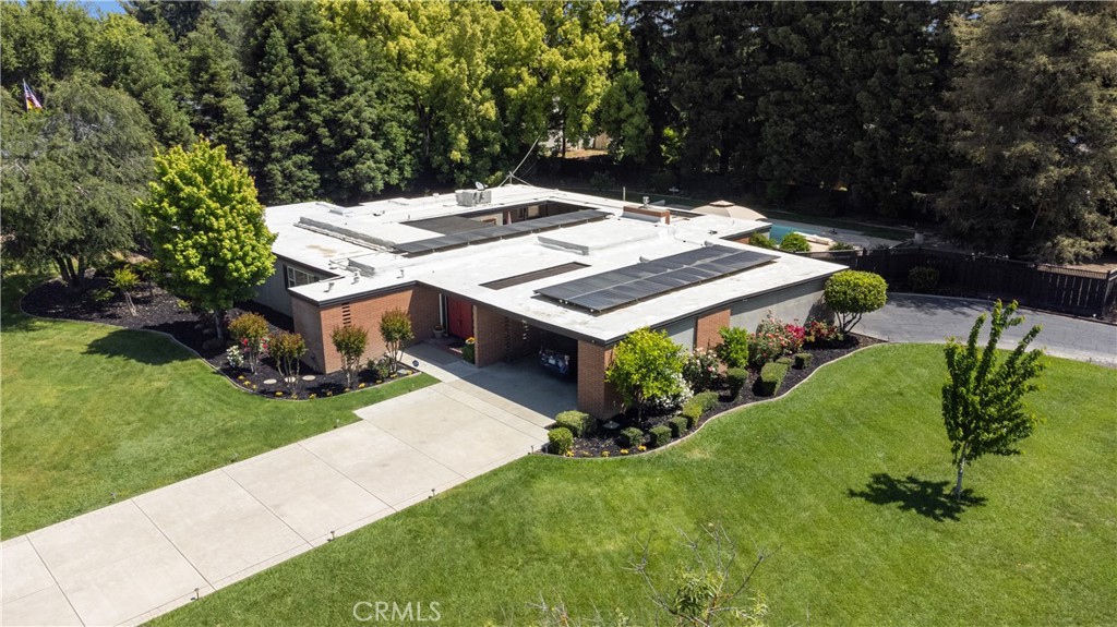 2858 Forist Lane Merced, CA 95340 - Photo 6 of 57 an aerial view of a house with garden space and street view