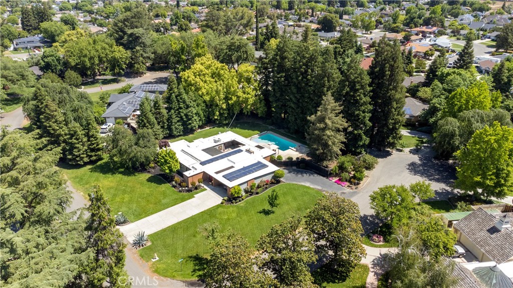 2858 Forist Lane Merced, CA 95340 - Photo 7 of 57 an aerial view of a house with a yard basket ball court and outdoor seating
