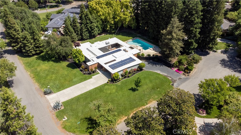 2858 Forist Lane Merced, CA 95340 - Photo 8 of 57 an aerial view of a house with a yard and lake view