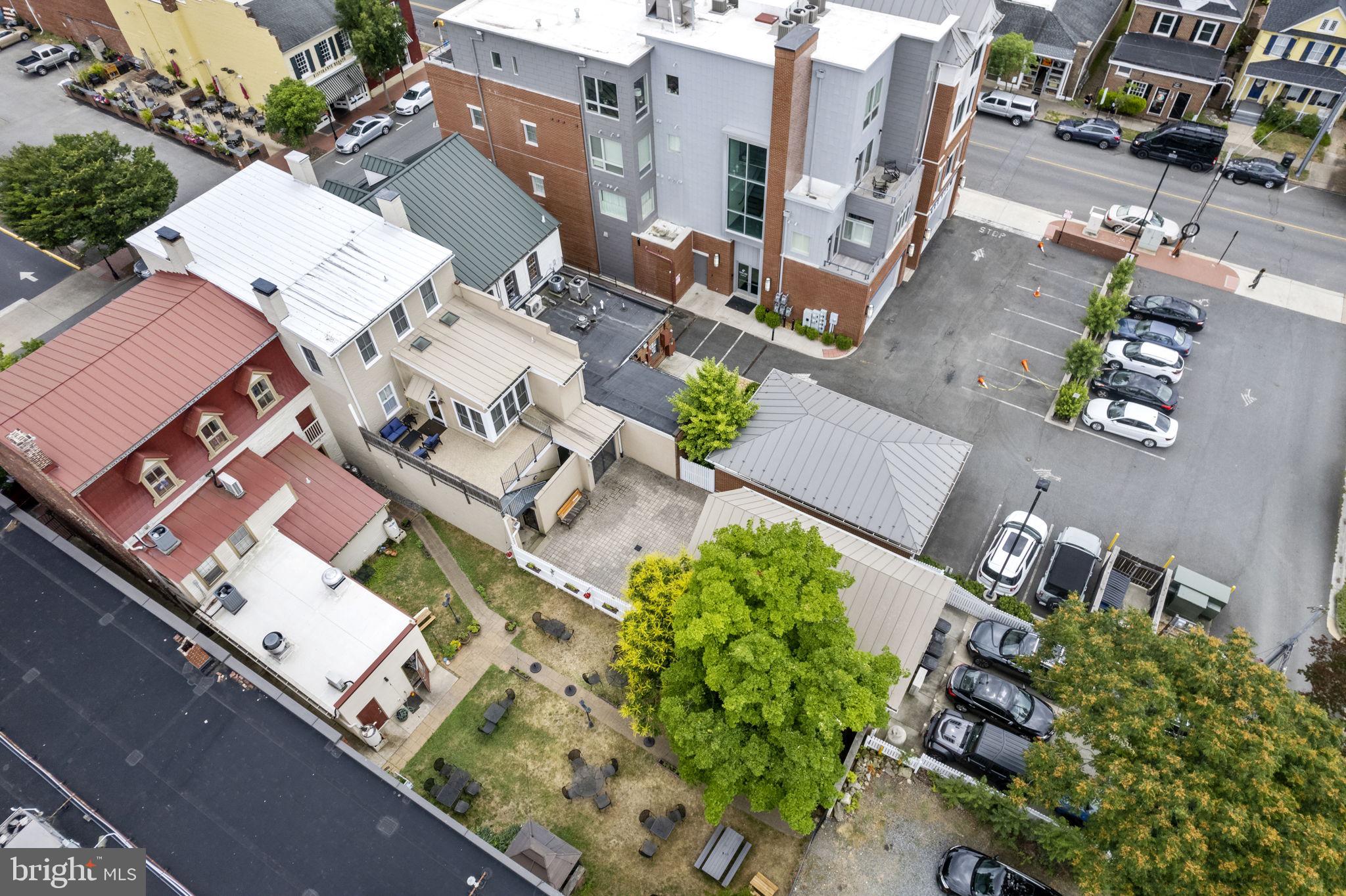415 William Street, Unit A Fredericksburg, VA 22401 - Photo 2 of 17 an aerial view of a city with lots of residential buildings
