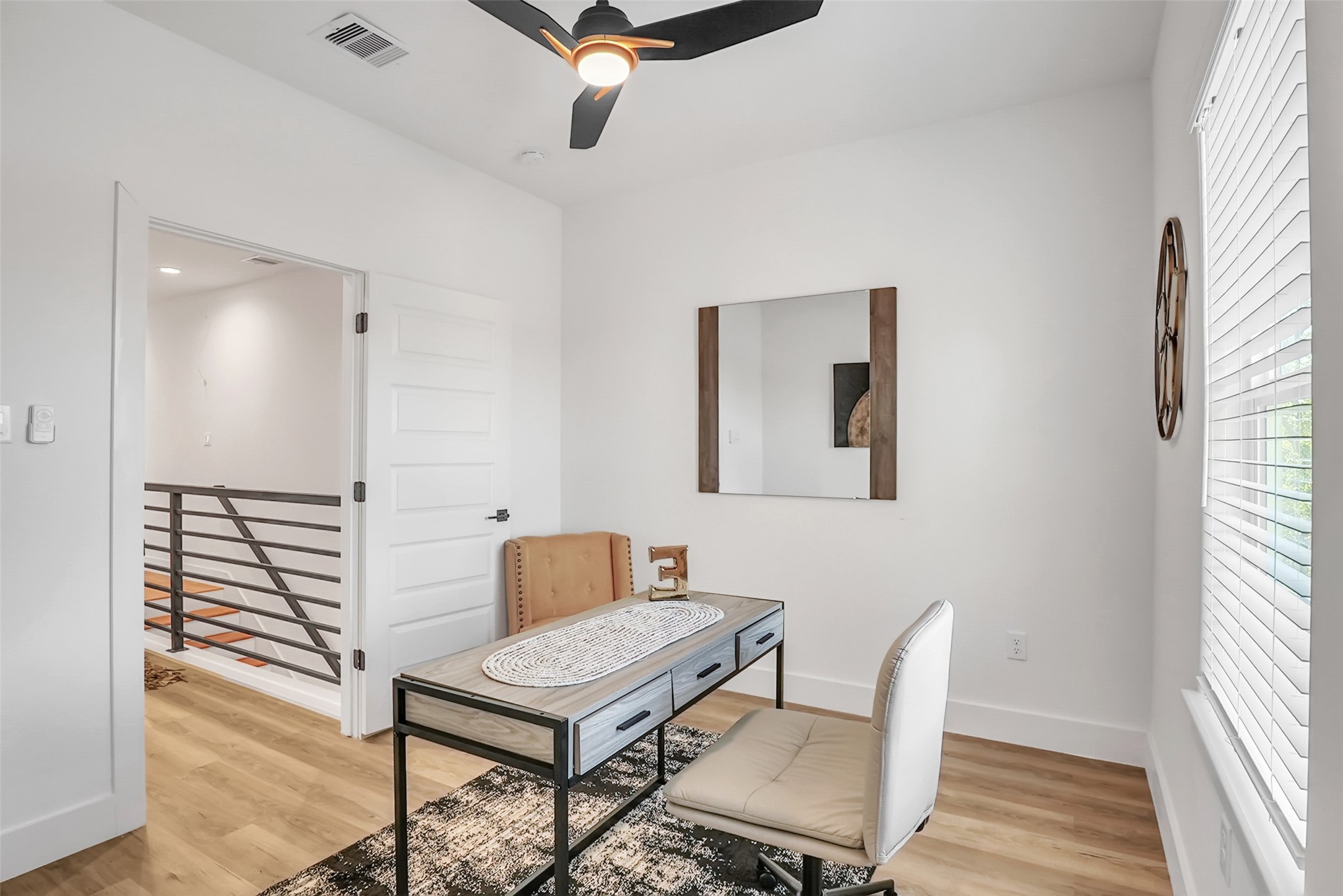 8012 Brandon Street Houston, TX 77051 - Photo 13 of 29 a workspace with furniture and window