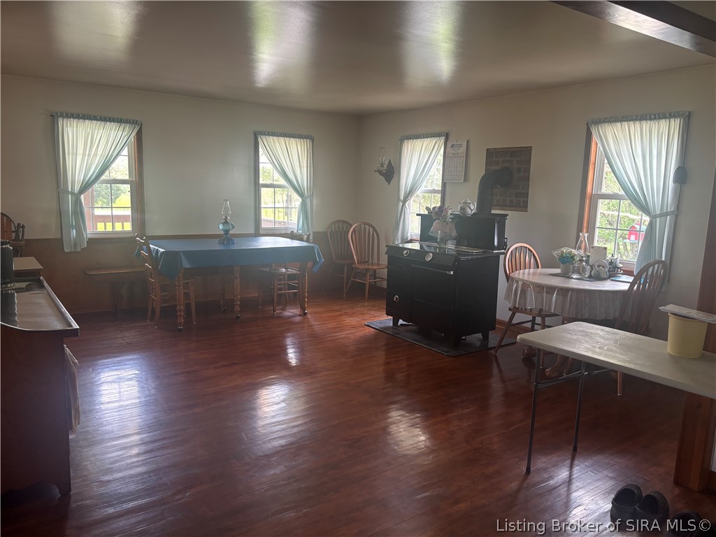 1971 North Naugle Road Salem, IN 47167 - Photo 18 of 65 Family room with hardwood flooring