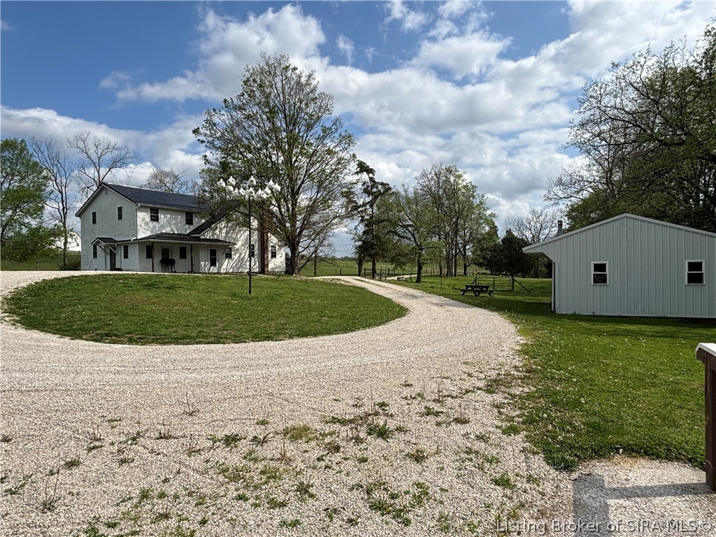 1971 North Naugle Road Salem, IN 47167 - Photo 37 of 65 Circular driveway