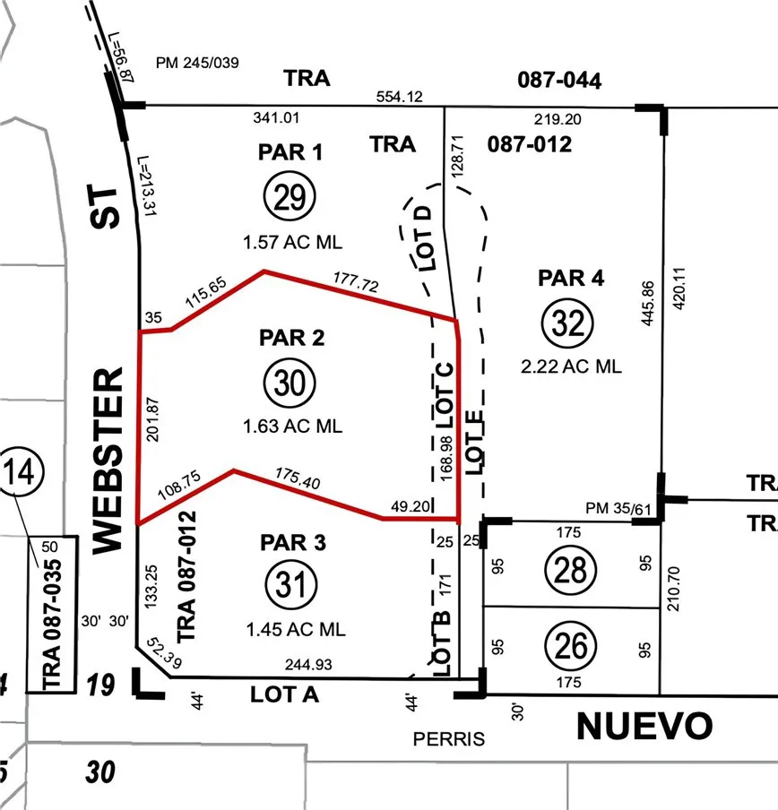 24002 Nuevo Perris, CA 92570 - Photo 7 of 7 Parcel close to the I-215/CA-74 Freeways and Nuevo Road interchange