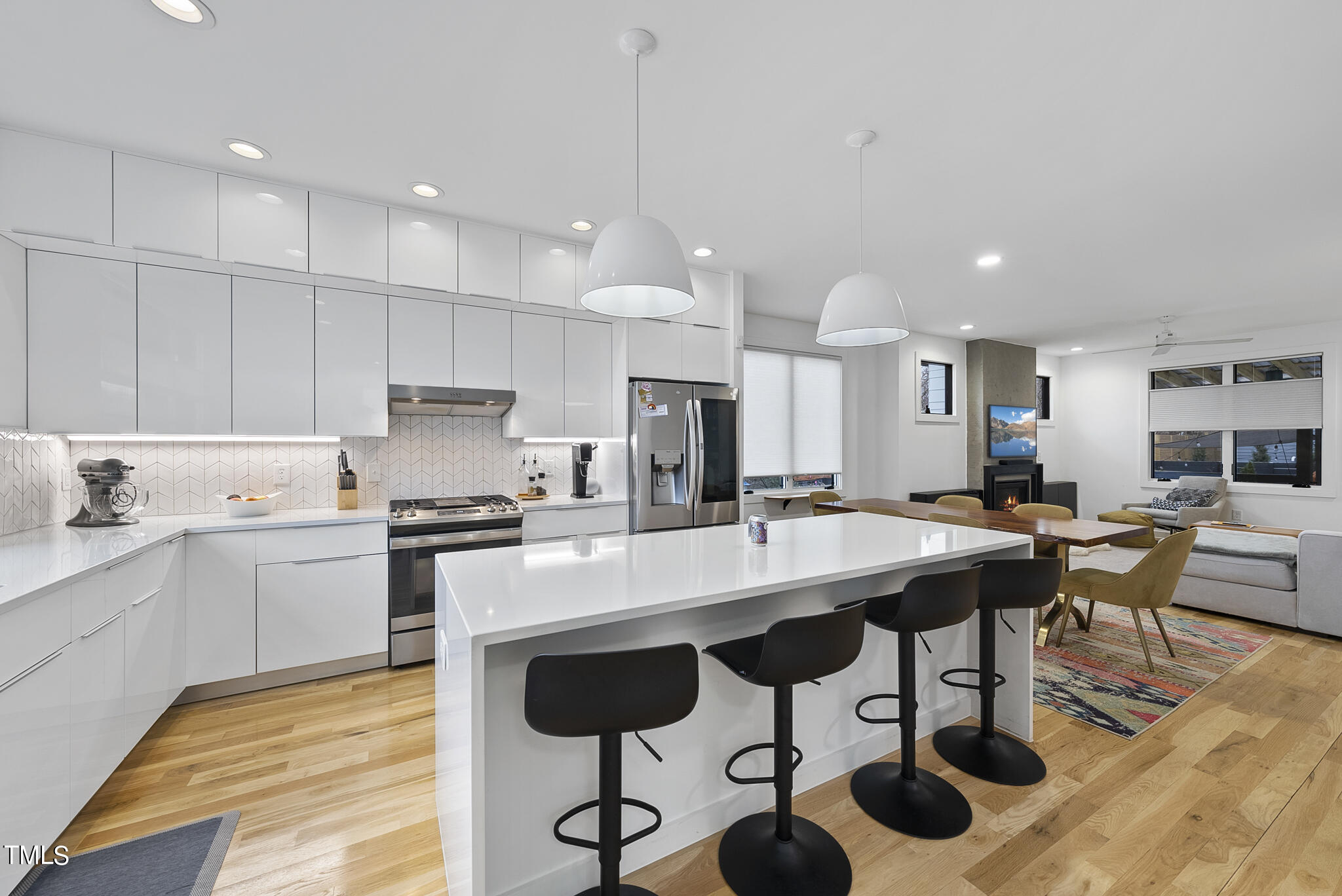 302 North State Street Raleigh, NC 27610 - Photo 2 of 33 a large kitchen with cabinets table and chairs