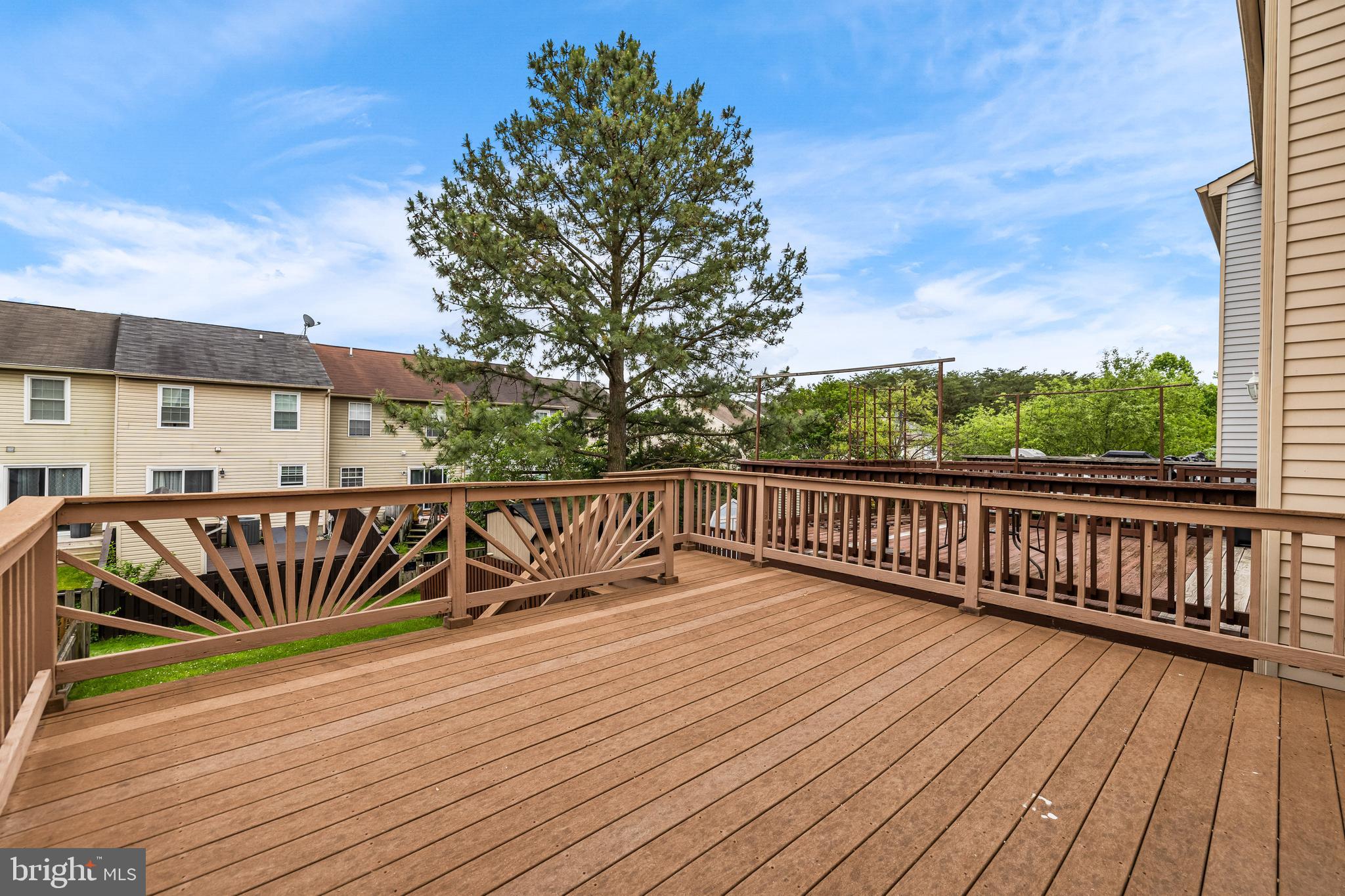 3790 Timahoe Circle Baltimore, MD 21236 - Photo 21 of 33 a view of wooden deck
