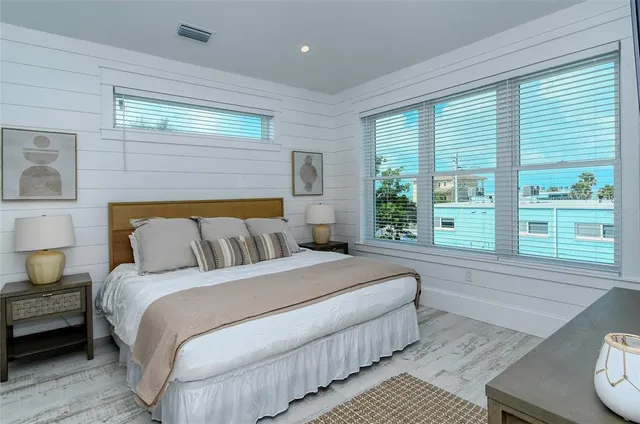 a view of a terrace with yard