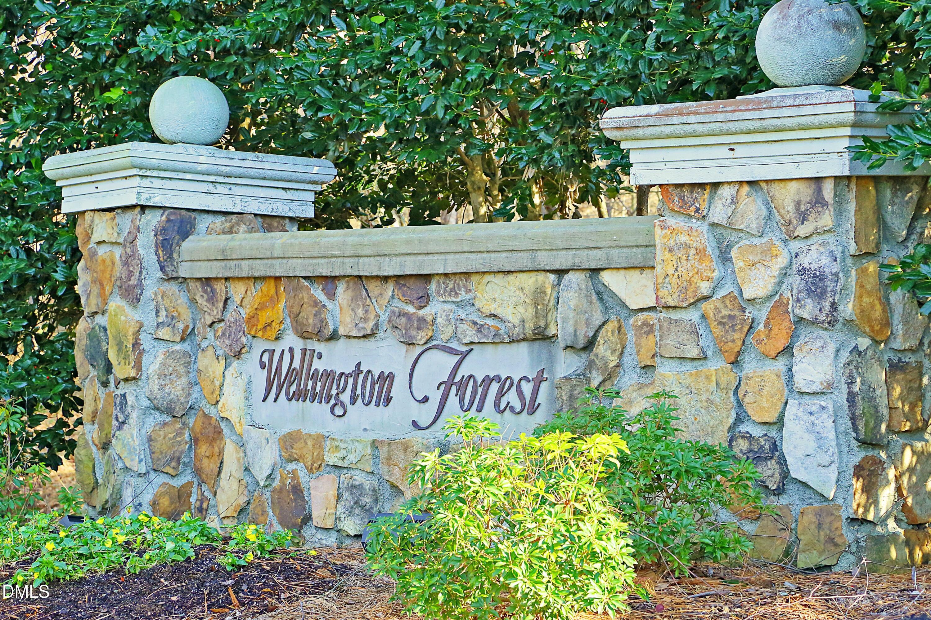 4 Hidcote Circle Durham, NC 27713 - Photo 4 of 5 WellingtonForestEntrance
