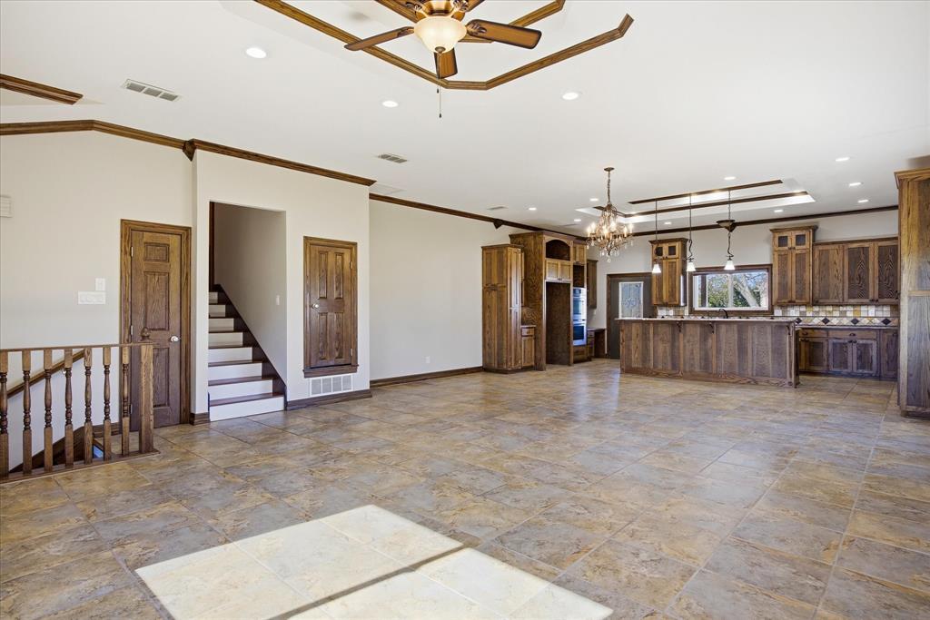 424 Edwards Drive Dublin, TX 76446 - Photo 8 of 40 a view of a livingroom with furniture and staircase