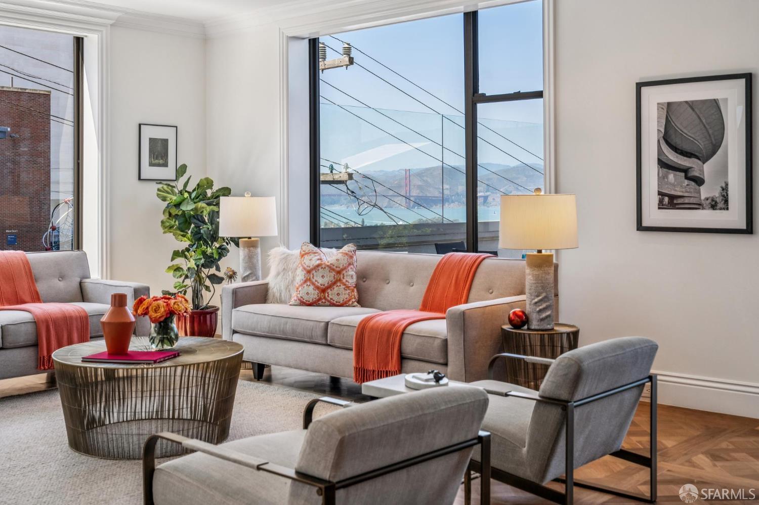2190 Broadway, Unit 1W San Francisco, CA 94115 - Photo 4 of 66 a living room with furniture and a large window