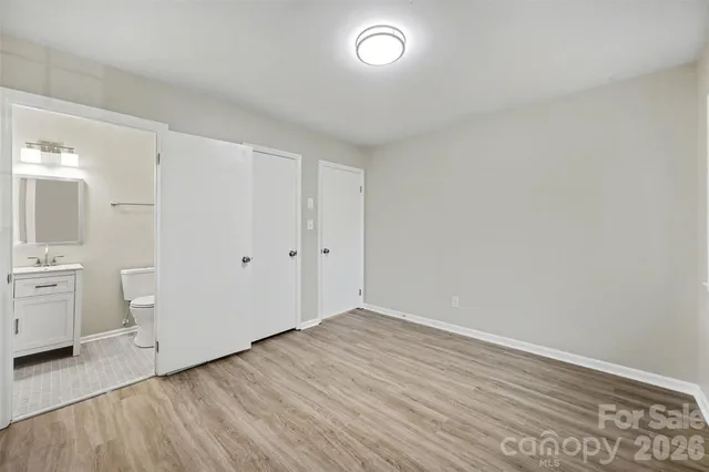 wooden floor in an empty room
