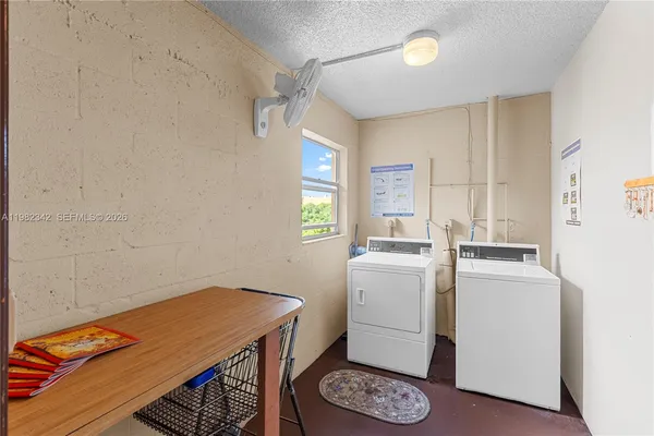 a room with storage and utility