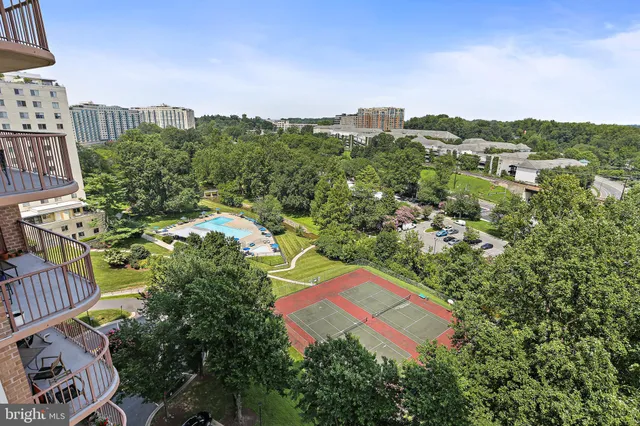 a view of outdoor space yard and swimming pool