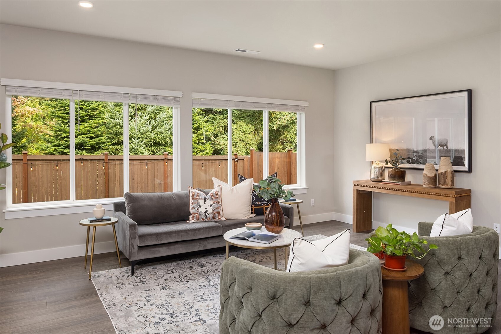 2015 228th Place Southwest Bothell, WA 98021 - Photo 17 of 40 a living room with furniture and a potted plant