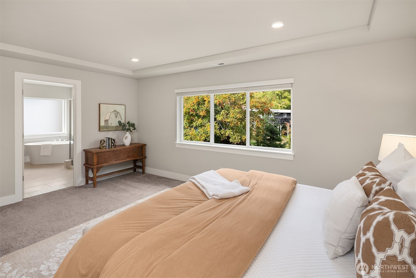 2015 228th Place Southwest Bothell, WA 98021 - Photo 24 of 40 a bedroom with a bed and a window