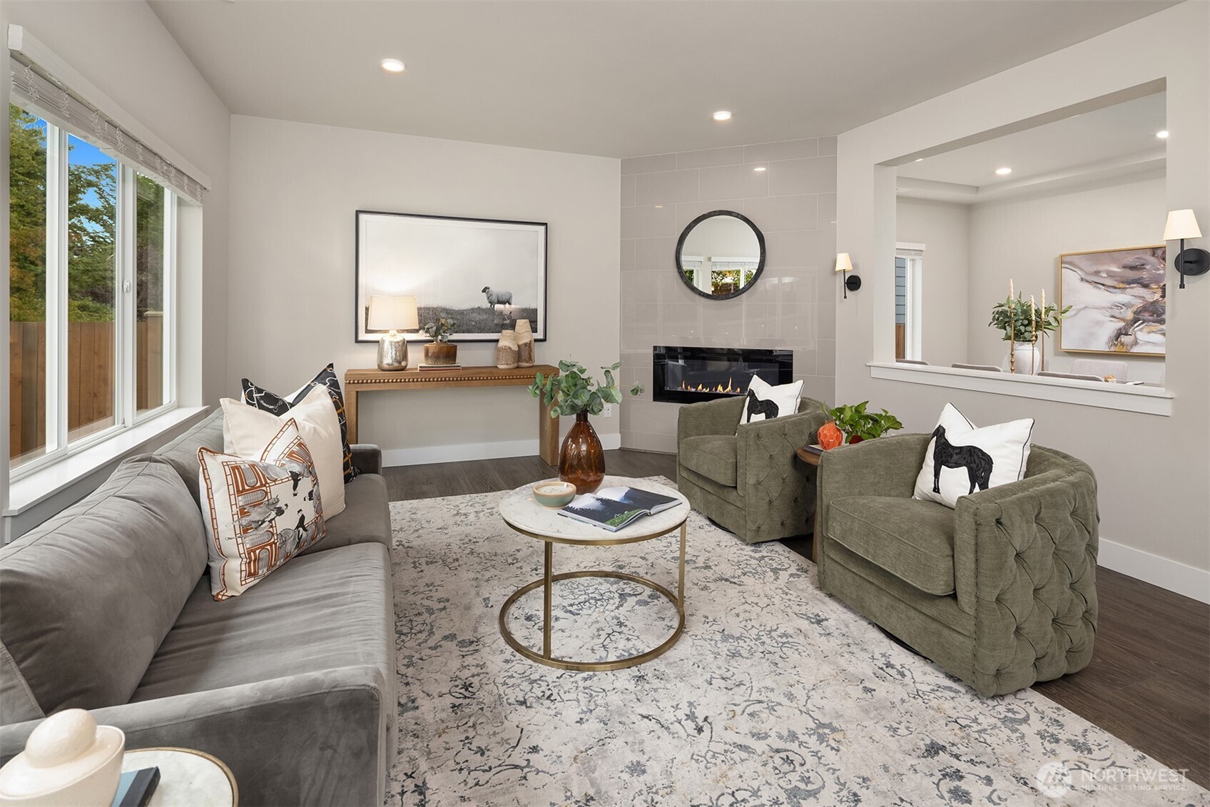 2015 228th Place Southwest Bothell, WA 98021 - Photo 7 of 40 a living room with furniture and a large window