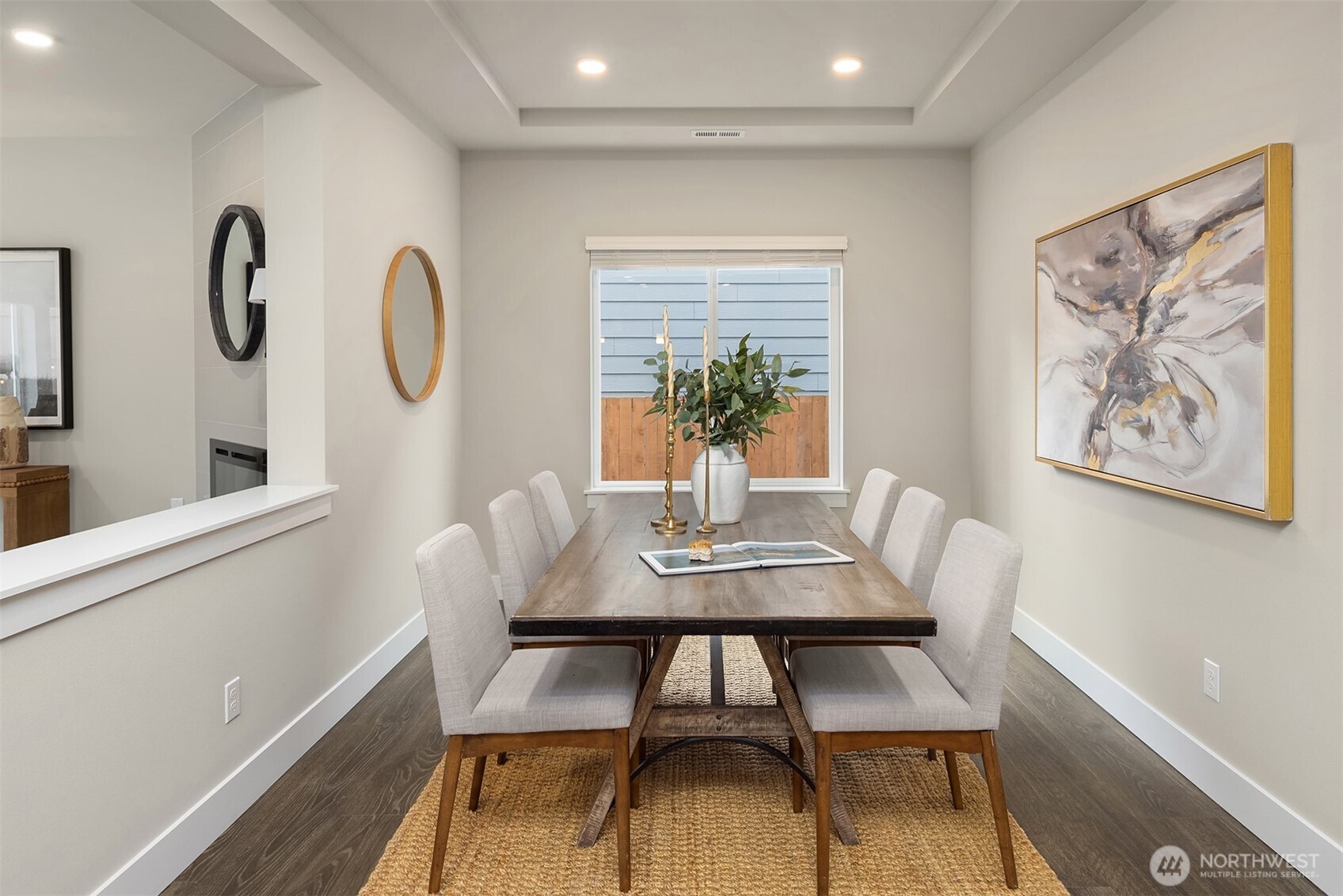 2015 228th Place Southwest Bothell, WA 98021 - Photo 10 of 40 a view of a dining room with furniture window and wooden floor