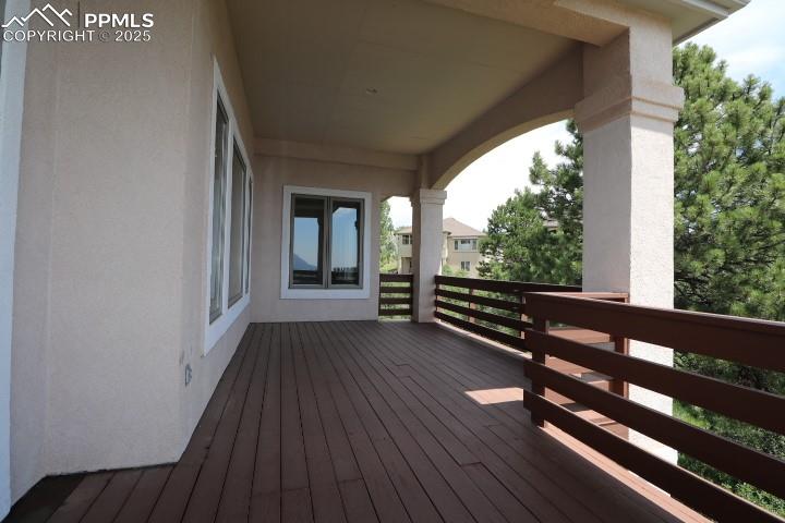 4015 Ramshorn Point Colorado Springs, CO 80904 - Photo 11 of 44 a view of a room with wooden floor and windows