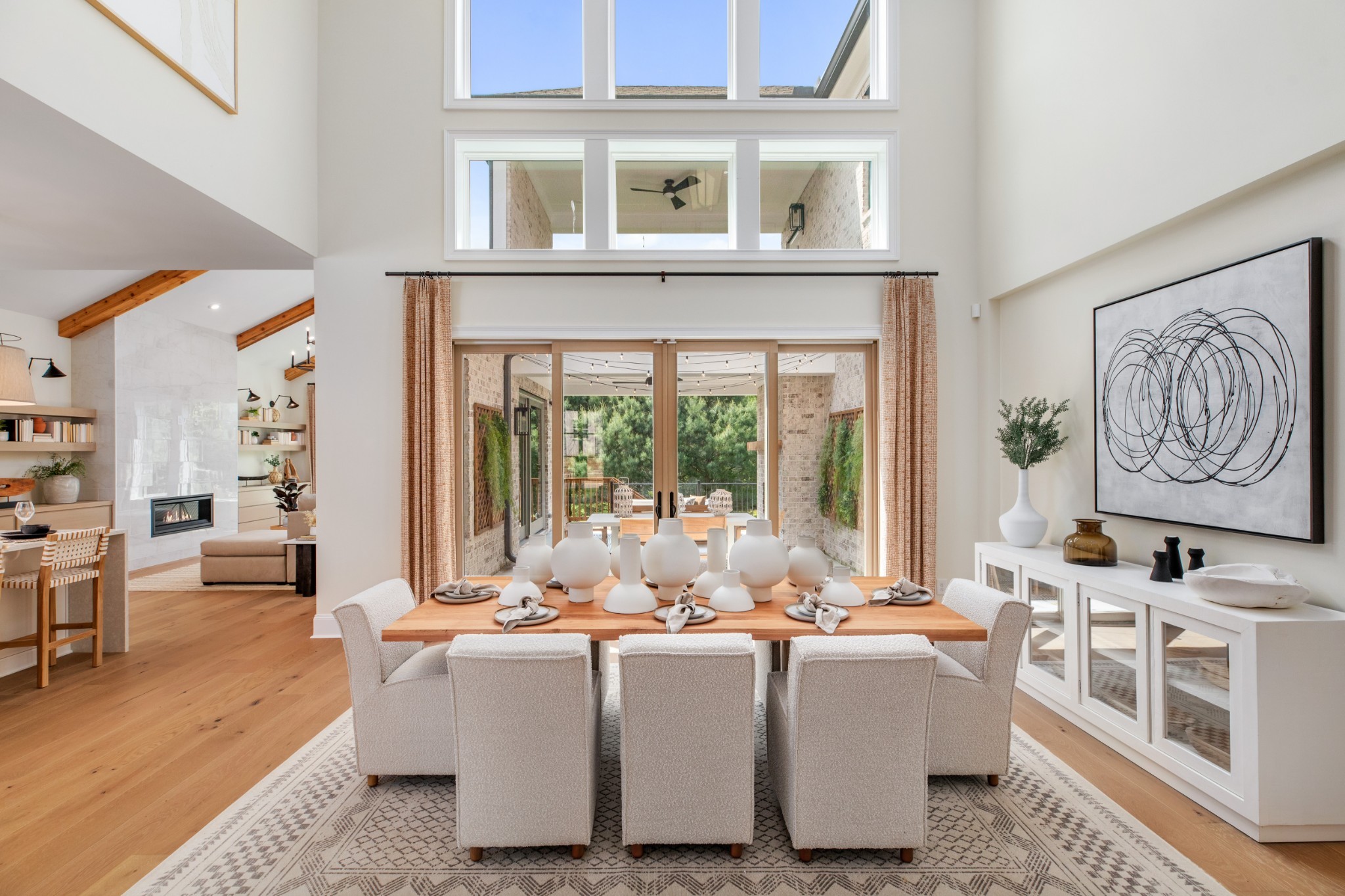 5805 Brees Place Arrington, TN 37014 - Photo 15 of 83 a living room with large window and a wooden floor