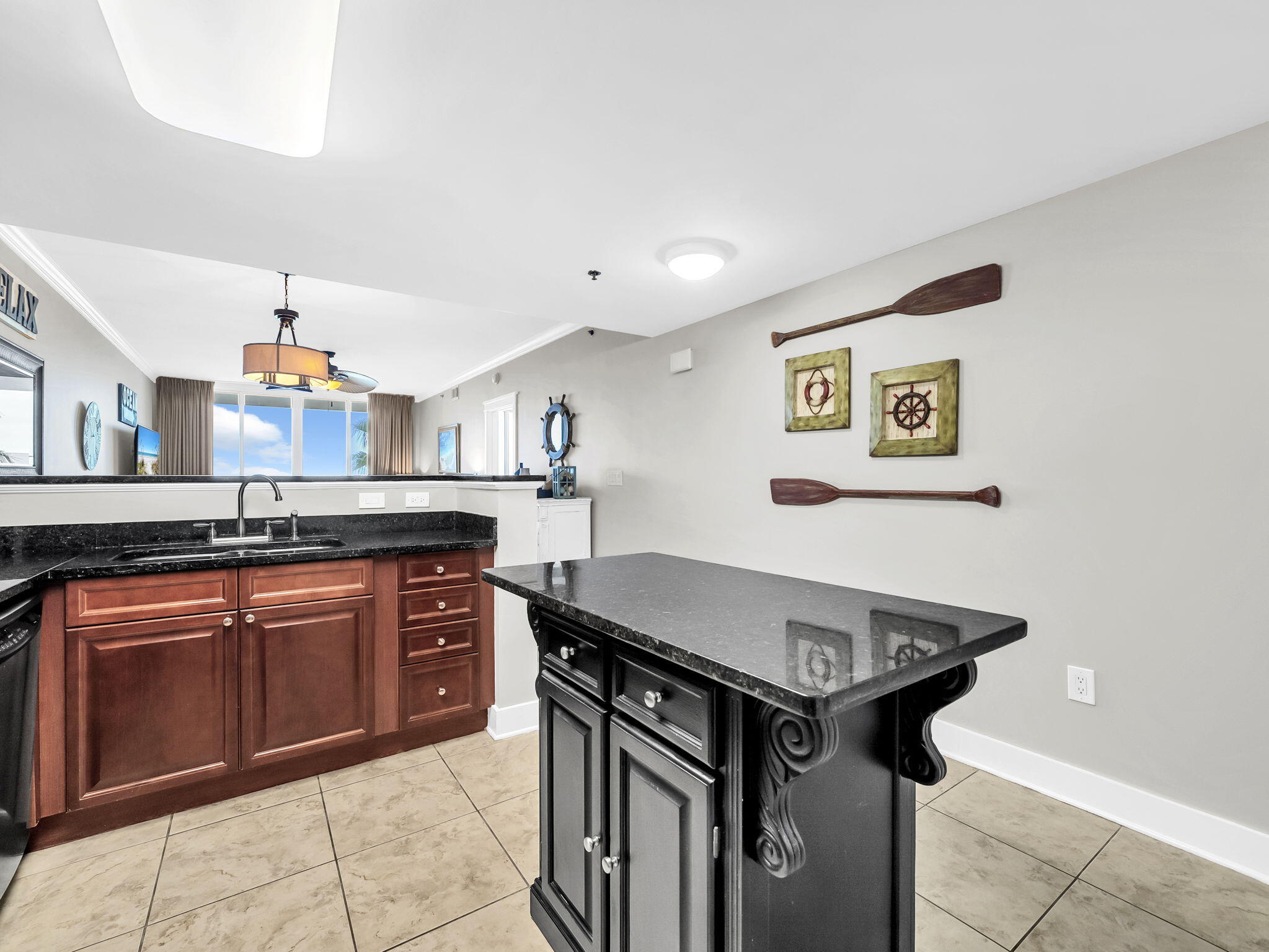 1110 Santa Rosa Boulevard, Unit C501 Fort Walton Beach, FL 32548 - Photo 20 of 112 Kitchen w/Prep island