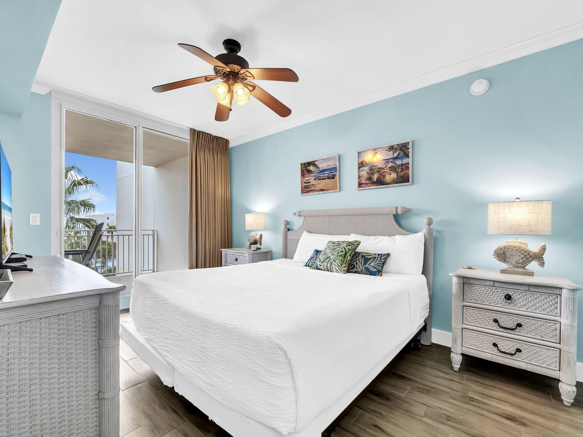 1110 Santa Rosa Boulevard, Unit C501 Fort Walton Beach, FL 32548 - Photo 40 of 112 C501 Master Bedroom gulffront