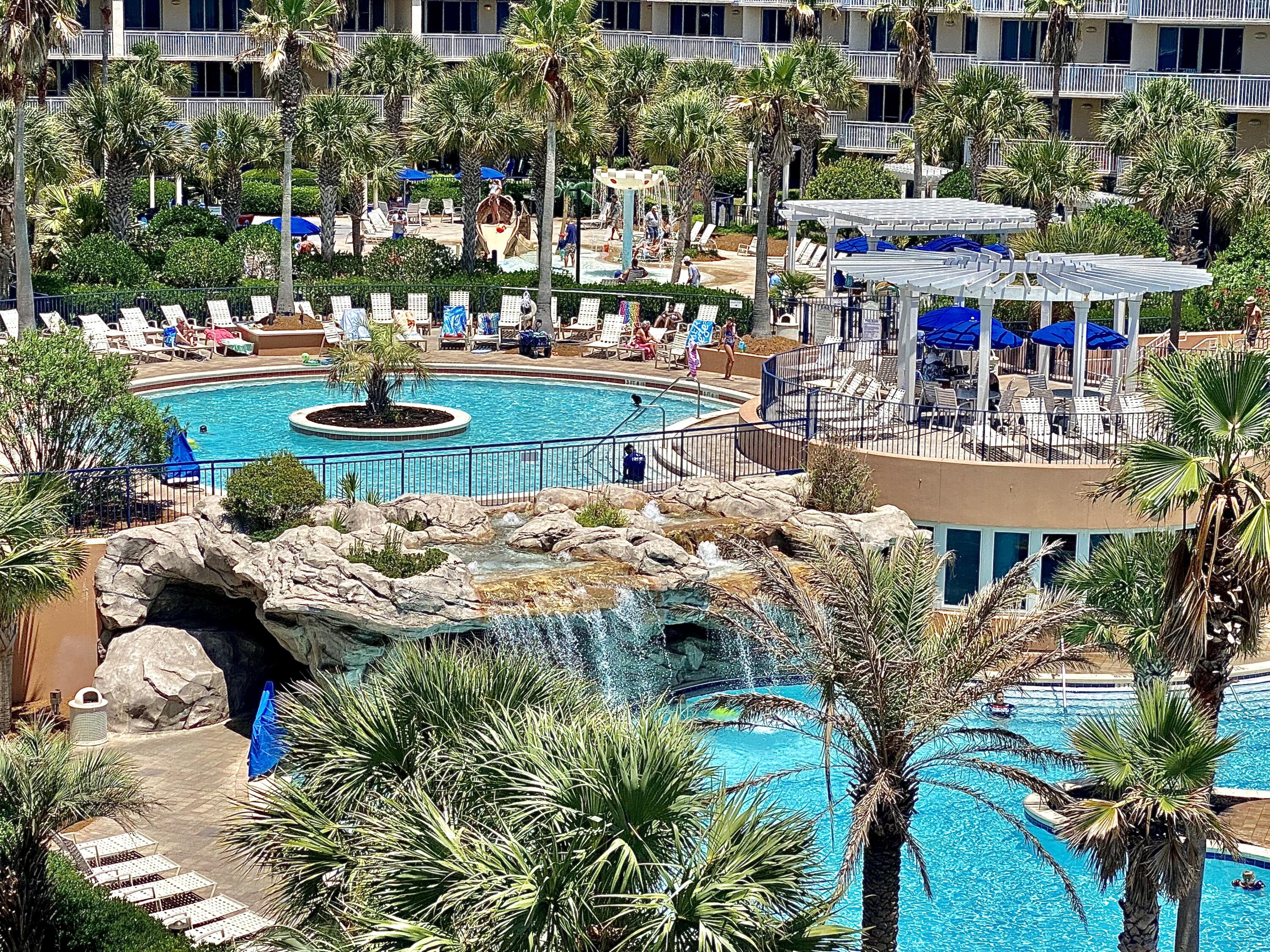 1110 Santa Rosa Boulevard, Unit C501 Fort Walton Beach, FL 32548 - Photo 55 of 112 Heated Pool.Waterfall.Kiddie