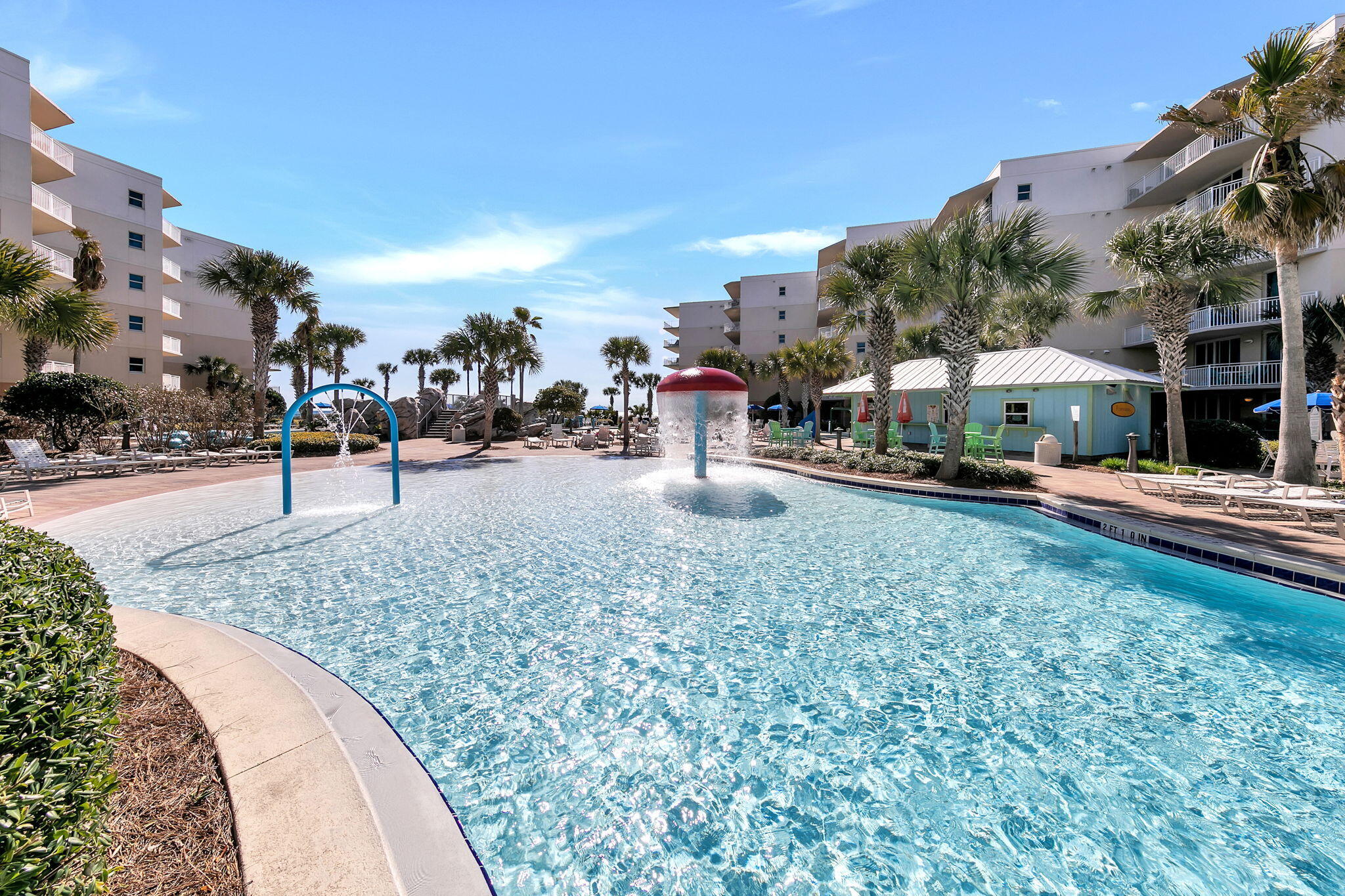 1110 Santa Rosa Boulevard, Unit C501 Fort Walton Beach, FL 32548 - Photo 96 of 112 Pool area at Waterscape