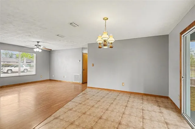 a view of an empty room with window