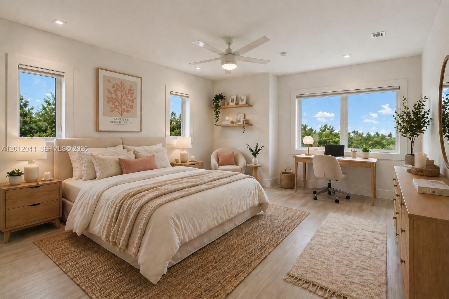 449 Miller Road Coral Gables, FL 33146 - Photo 32 of 70 Second Bedroom upstairs - Image virtually staged