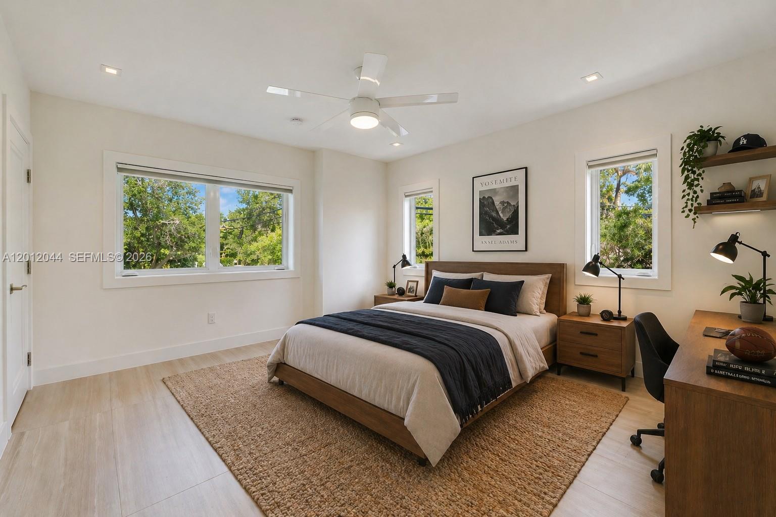 449 Miller Road Coral Gables, FL 33146 - Photo 36 of 70 Third bedroom upstairs - Image virtually staged