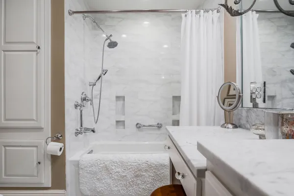 a view of a small space
