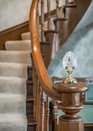 a view of a livingroom with furniture and a window