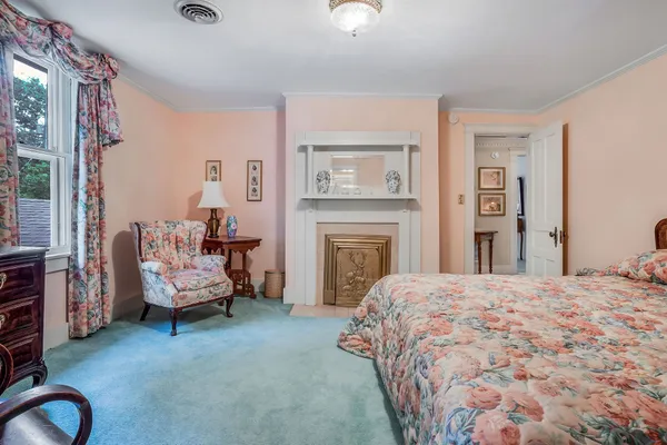 a view of a chairs and table in the patio