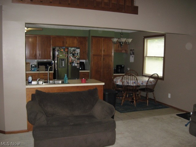 1166 Bass Circle Northwest Canton, OH 44708 - Photo 9 of 25 view of kitchen from family room